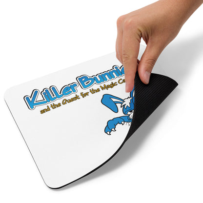 Killer Bunnies Logo White Mouse Pad details
