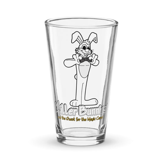 Spiffy Bunny Pint Glass