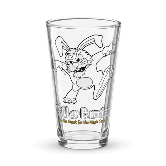 Sinister Bunny Pint Glass