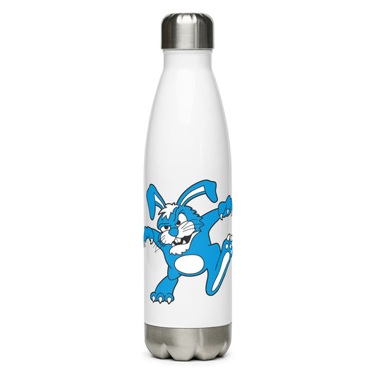 Killer Bunnies Logo Stainless Steel Water Bottle - front view