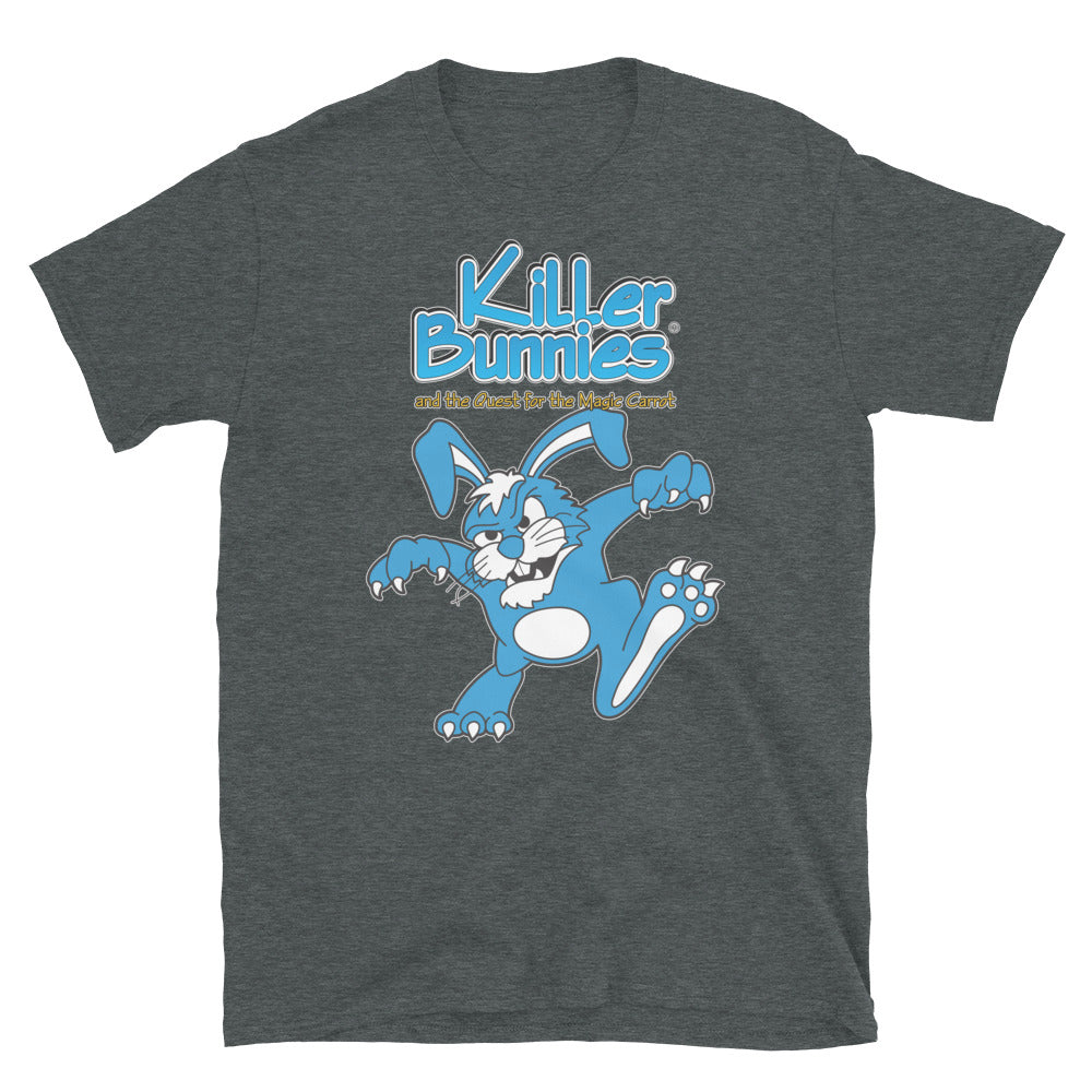 Killer Bunnies Logo Unisex T-Shirt - Dark Heather
