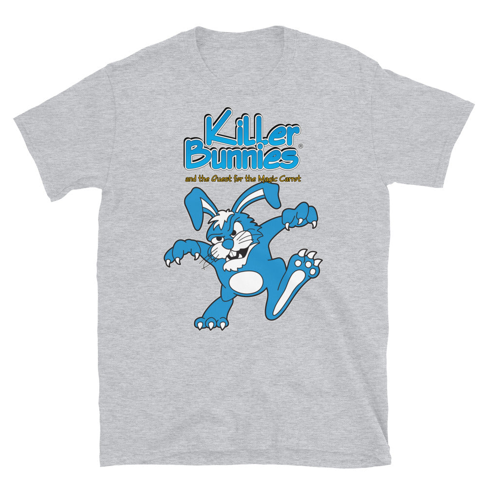 Killer Bunnies Logo Unisex T-Shirt - Sport Grey