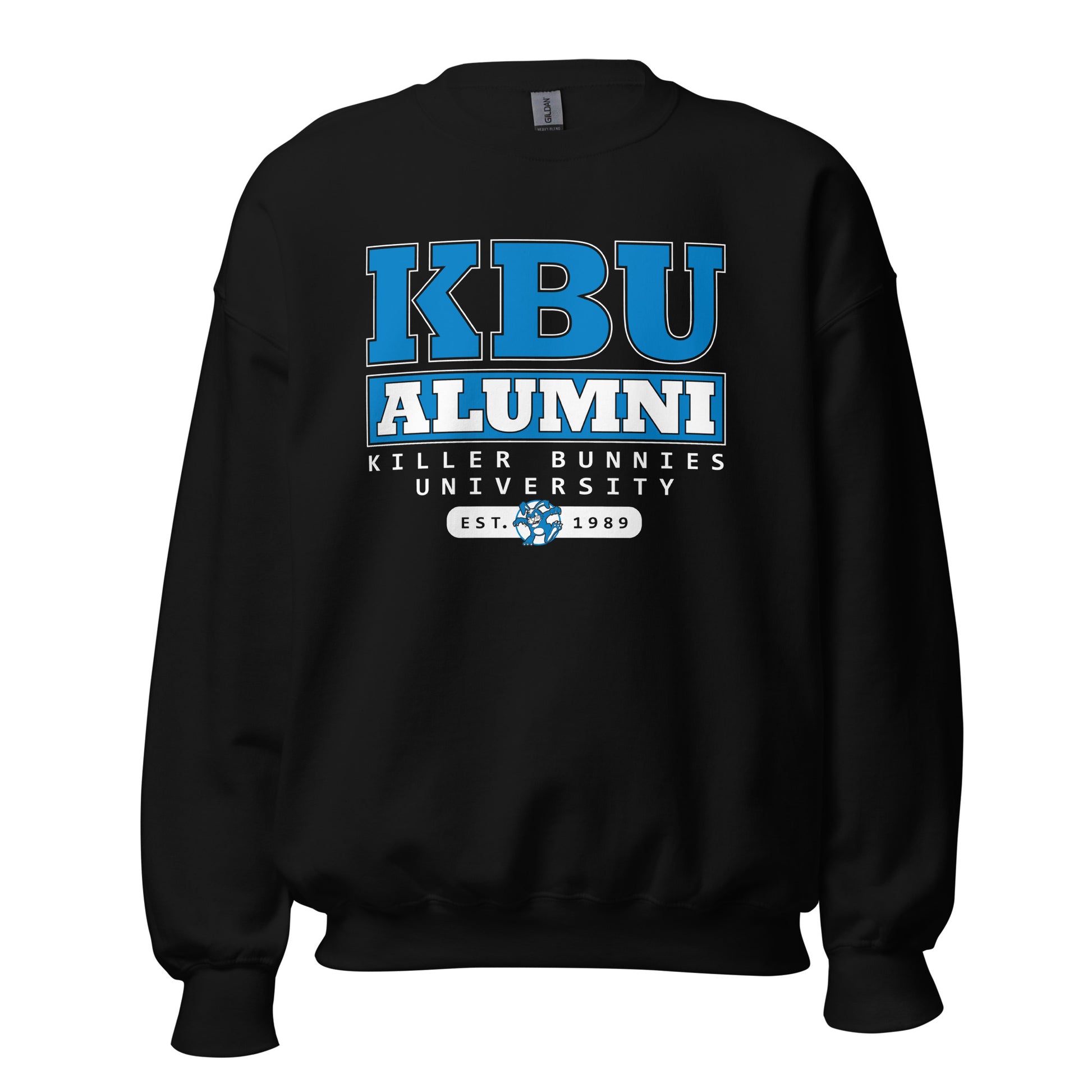 Killer Bunnies Alumni Unisex Sweatshirt - Black