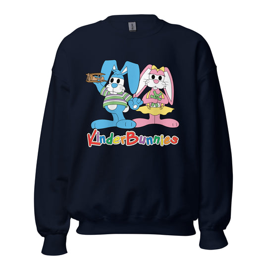 KinderBunnies Logo Unisex Sweatshirt - Navy