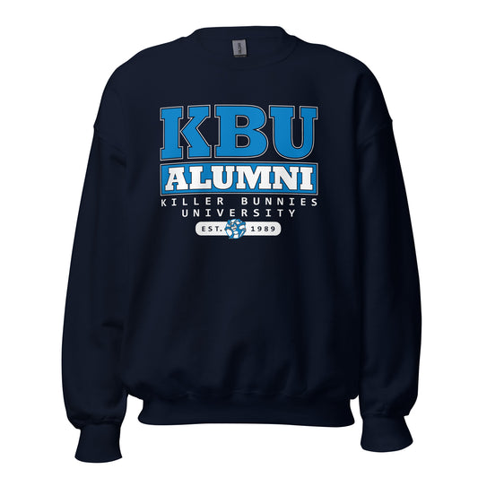 Killer Bunnies Alumni Unisex Sweatshirt - Navy