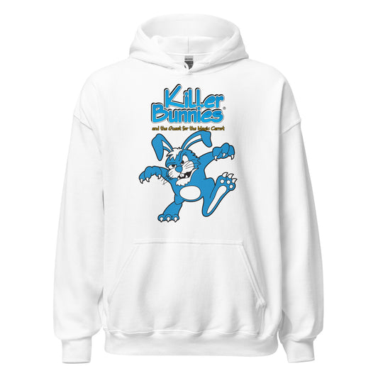 Killer Bunnies Logo Unisex Hoodie - White