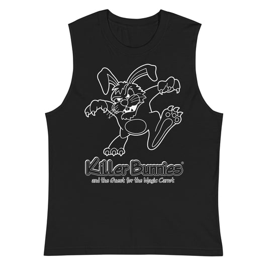 Killer Bunnies Illuminated Muscle Shirt - Black