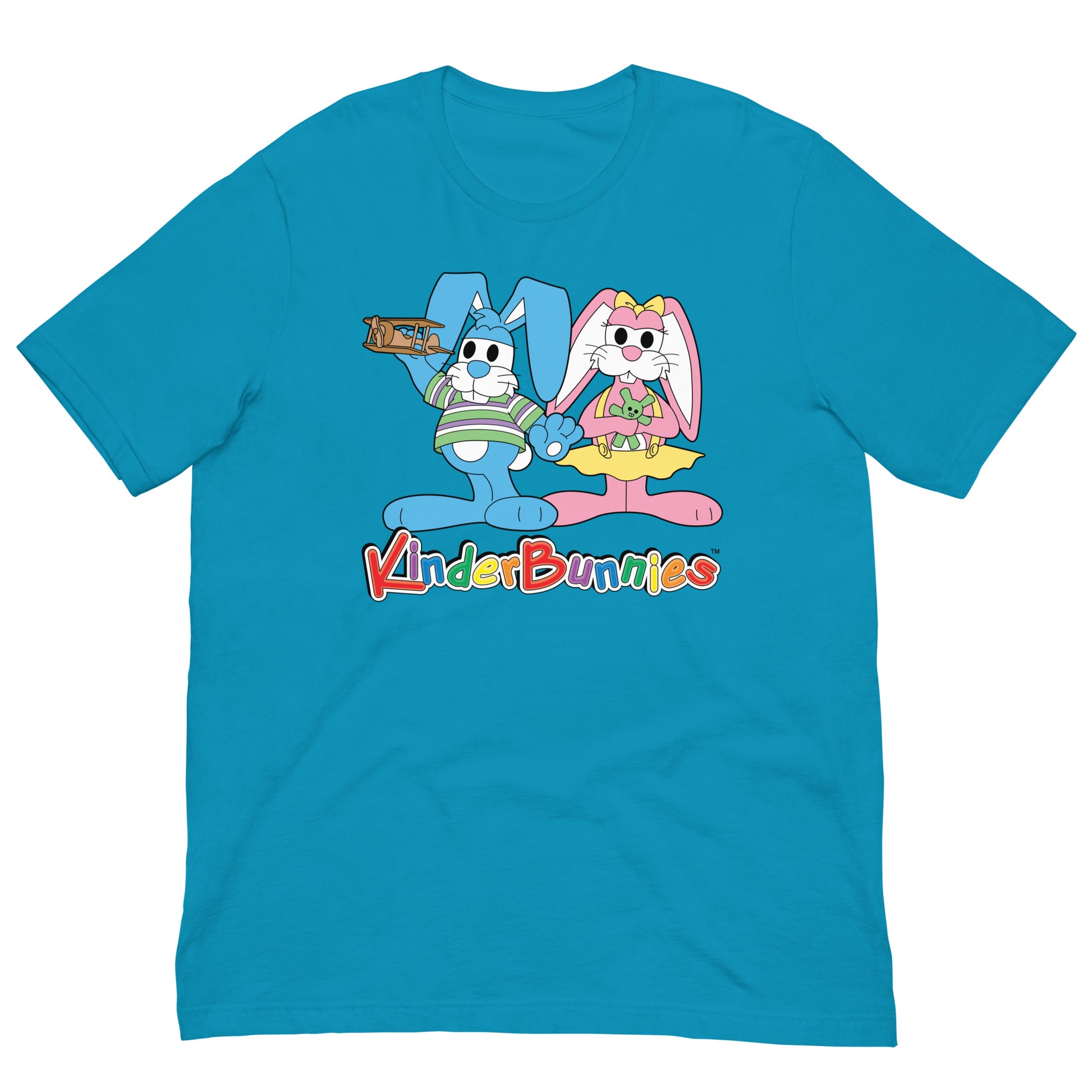 KinderBunnies Logo Unisex T-Shirt - Aqua