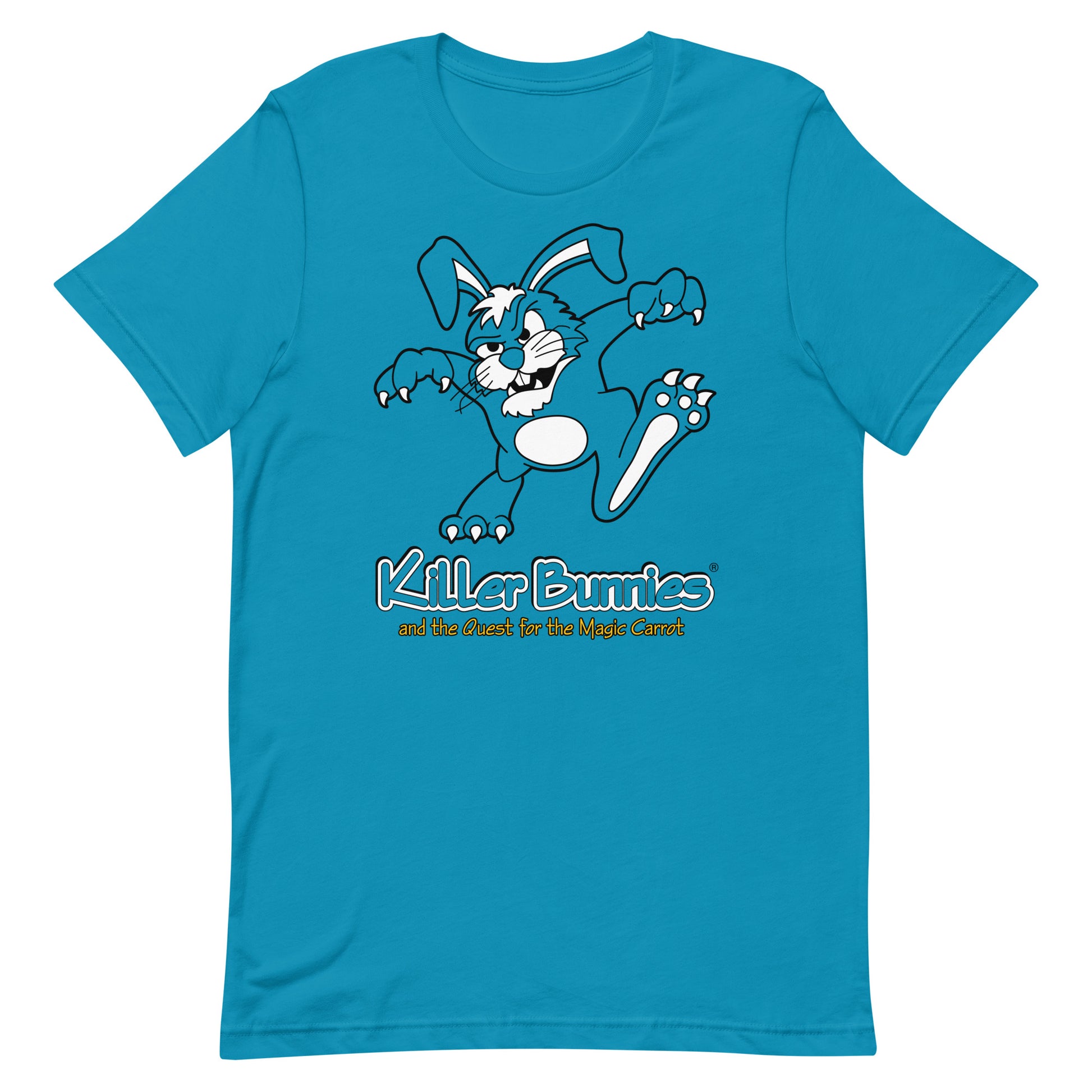 Sinister Bunny Unisex T-Shirt - Aqua