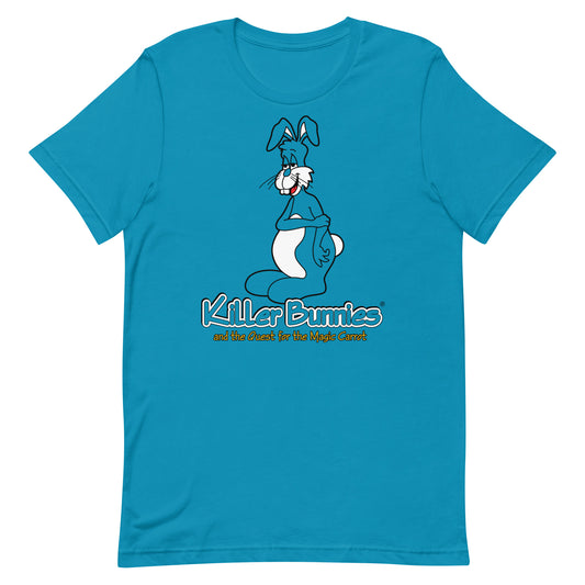 Lumbering Bunny Unisex T-Shirt - Aqua
