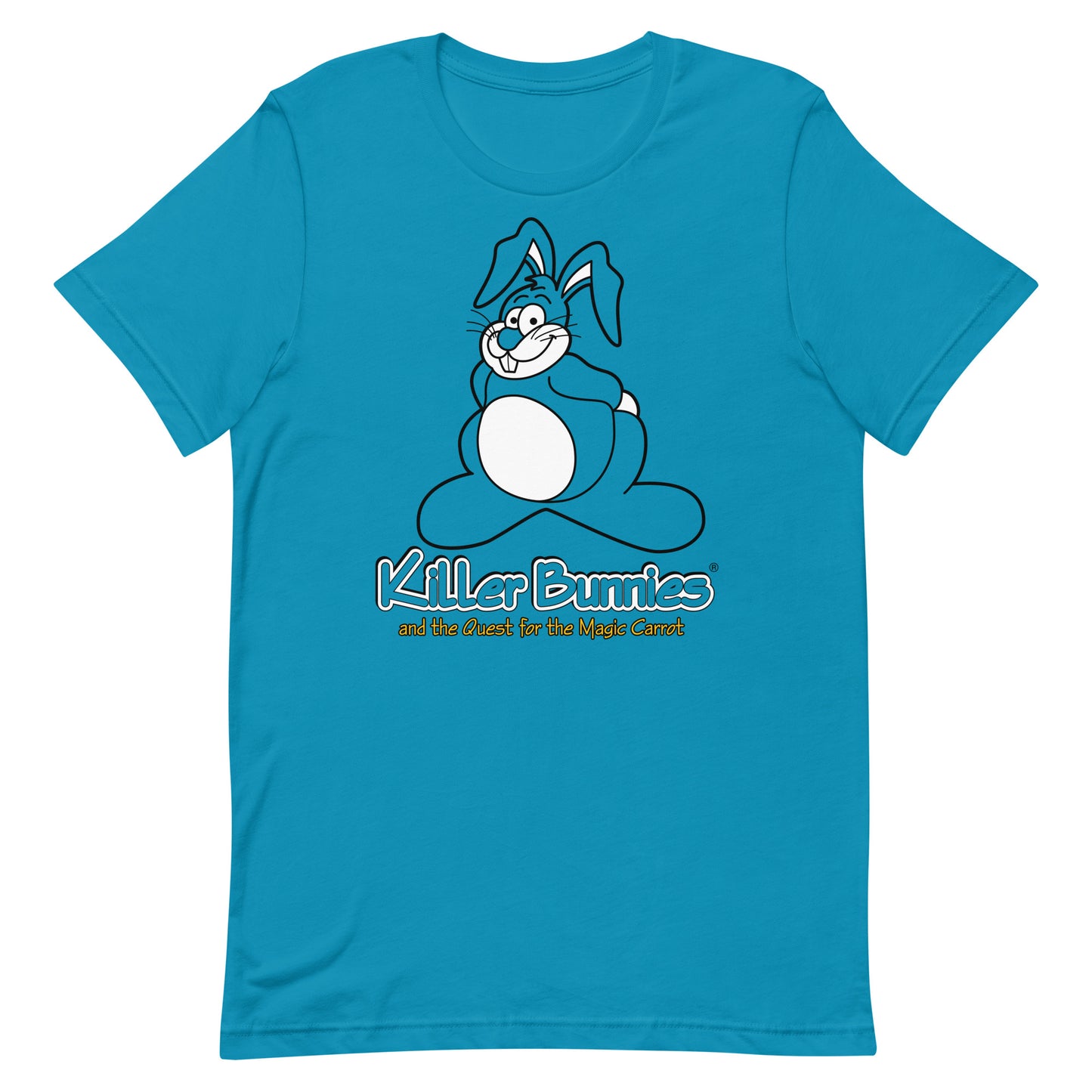 Congenial Bunny Unisex T-Shirt - Aqua