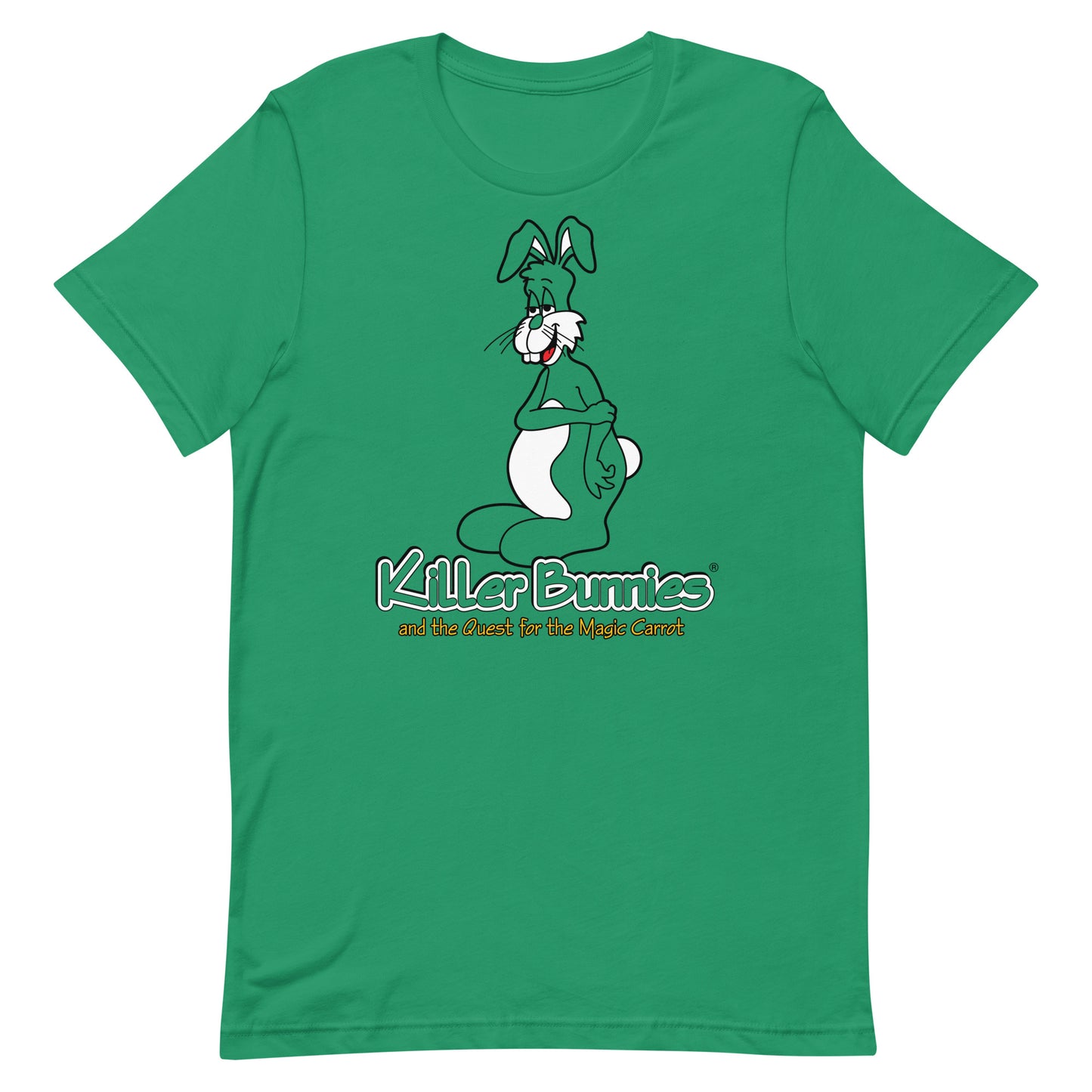 Lumbering Bunny Unisex T-Shirt - Kelly