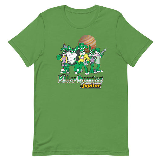 Killer Bunnies Jupiter Green Unisex T-Shirt - Leaf