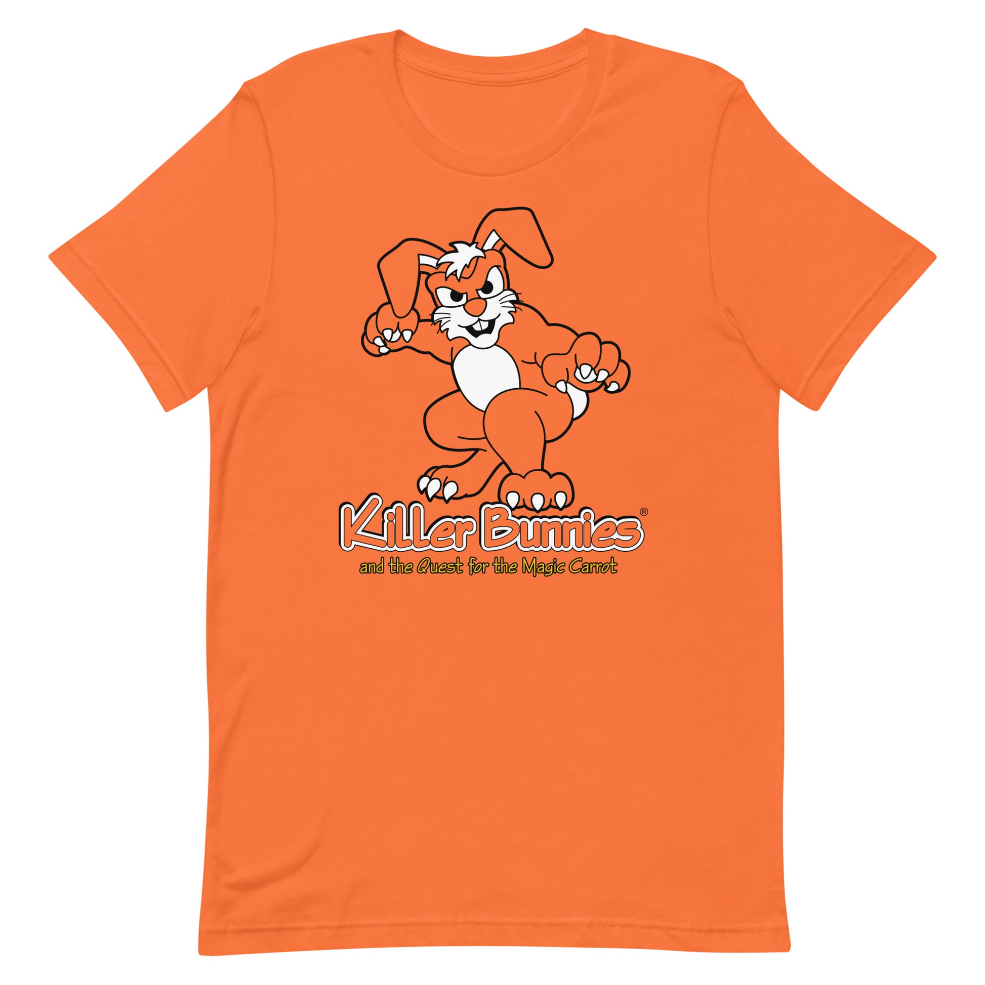 Truculent Bunny Unisex T-Shirt - Orange