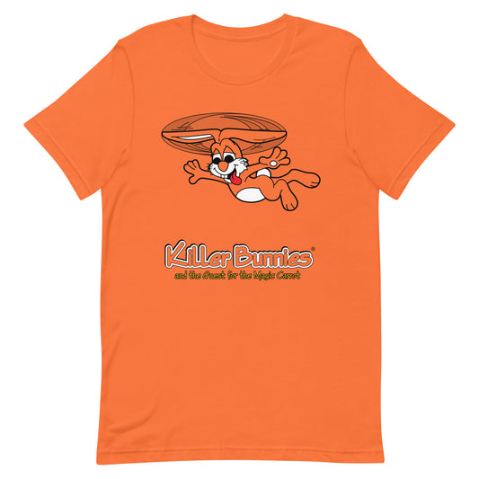 Ludicrous Bunny Unisex T-Shirt - Orange