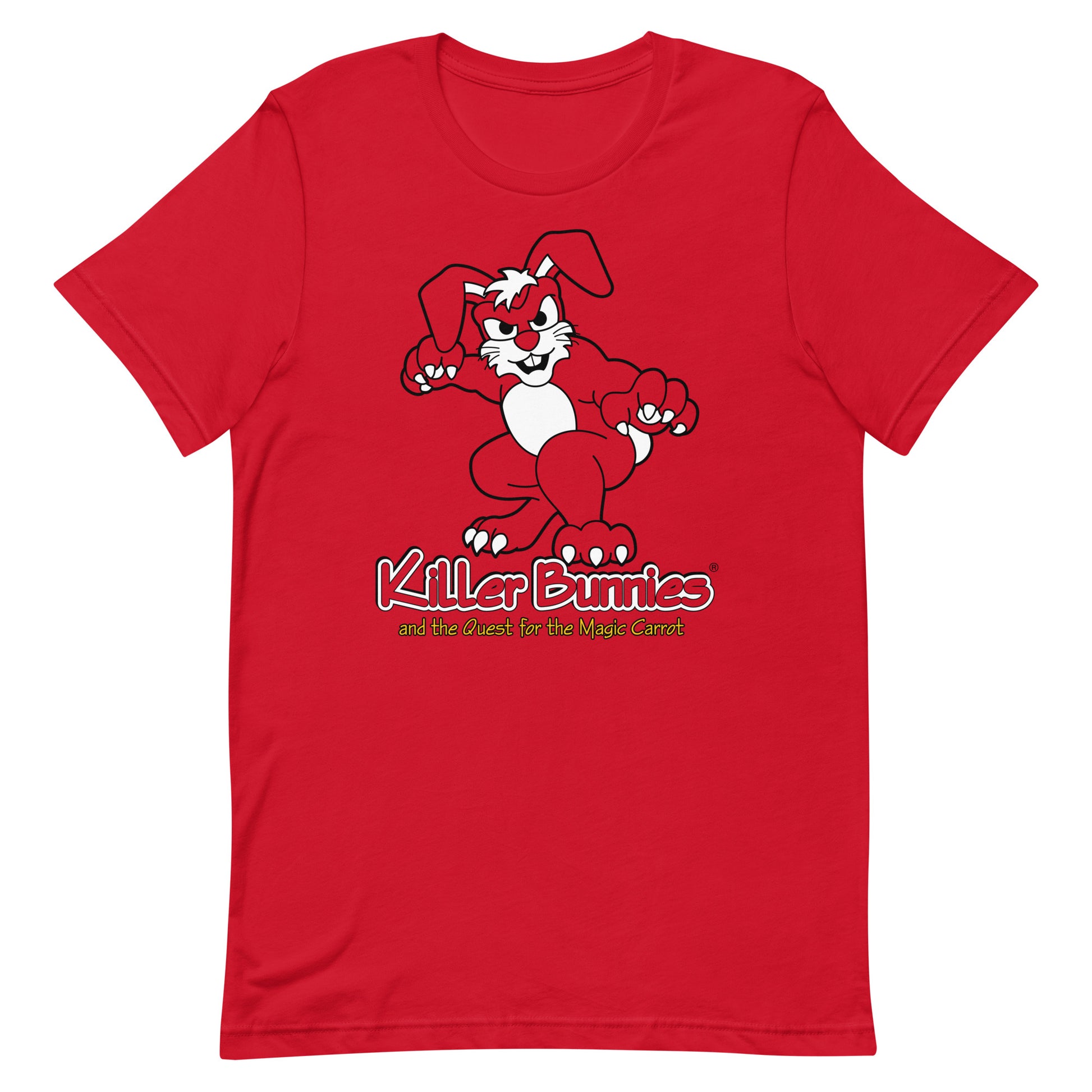 Truculent Bunny Unisex T-Shirt - Red