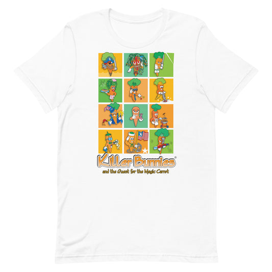 Killer Bunnies Magic Carrots Unisex T-Shirt - White