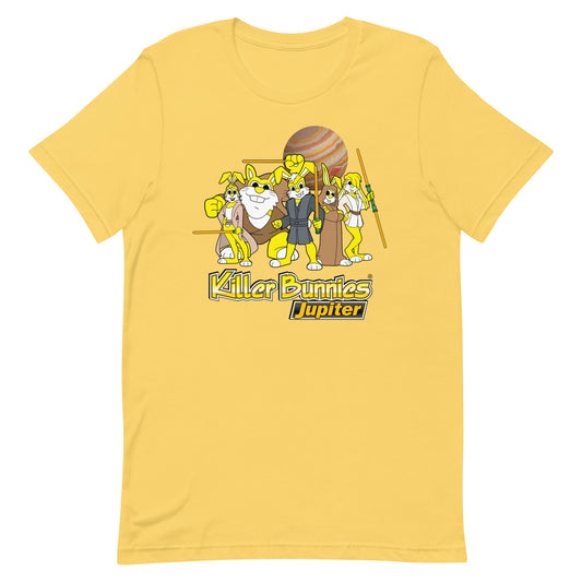 Killer Bunnies Jupiter Yellow Unisex T-Shirt - Yellow