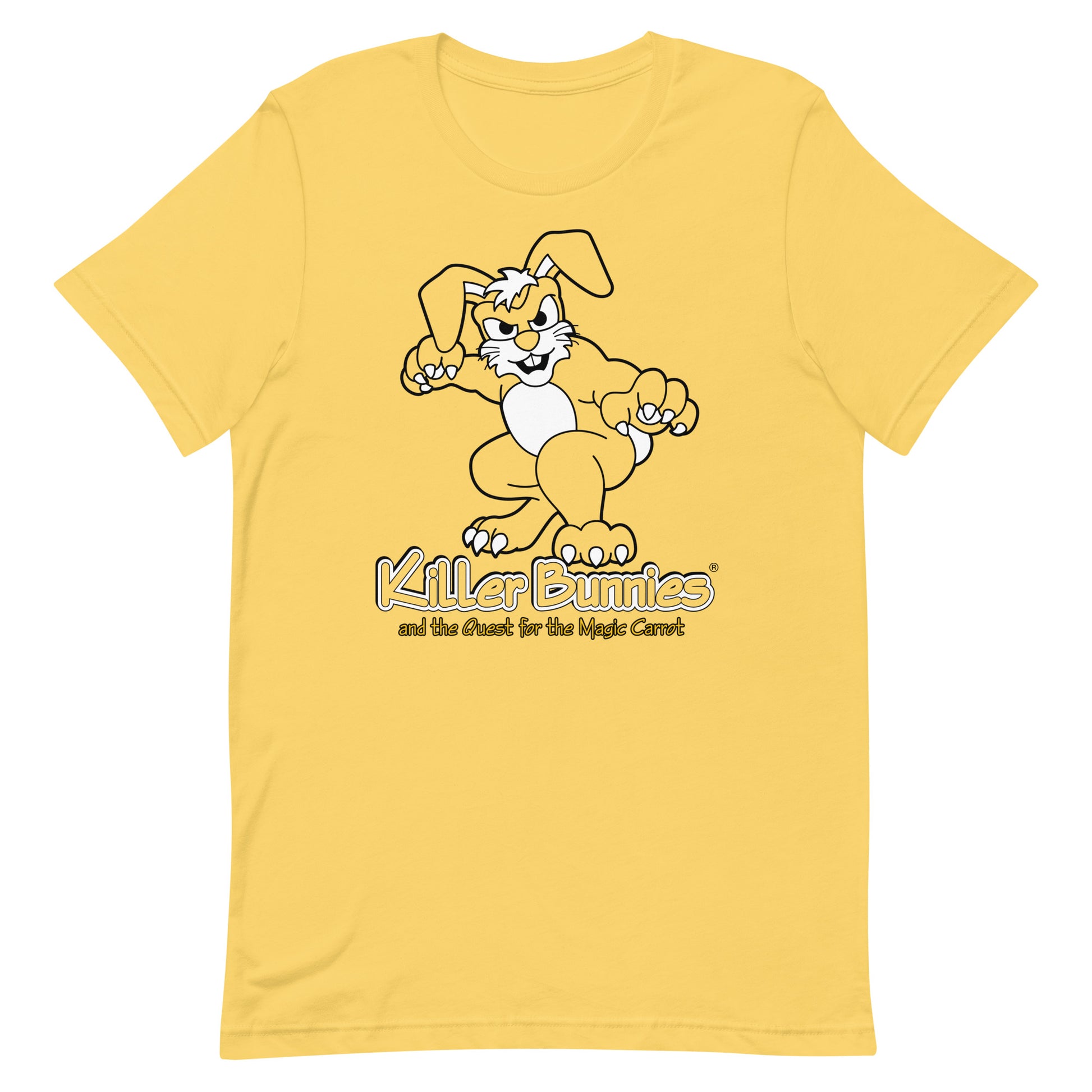 Truculent Bunny Unisex T-Shirt - Yellow
