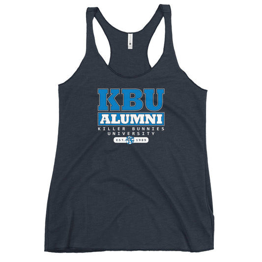 Killer Bunnies Alumni Women's Racerback Tank Top - Vintage Navy