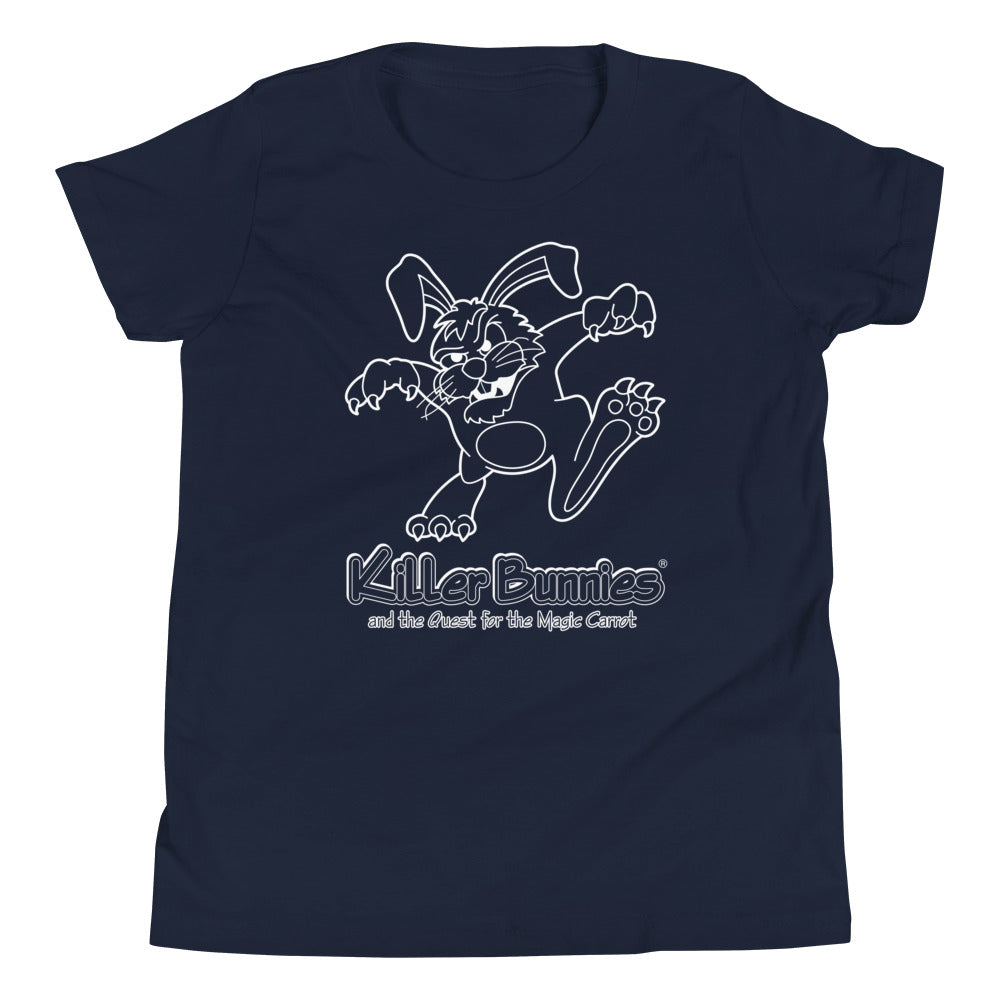 Killer Bunnies Illuminated Youth T-Shirt - Navy