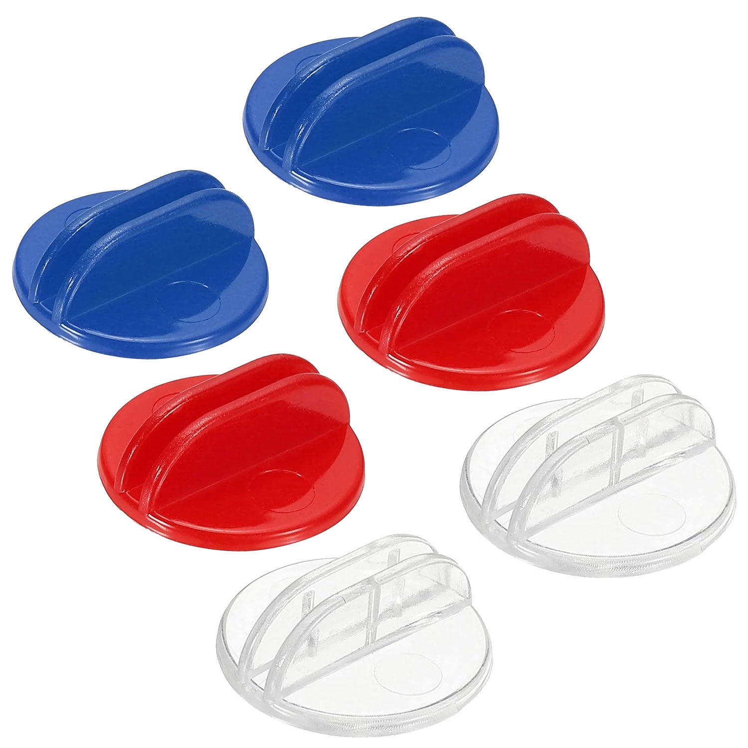 Replacement Card Stands - Clear, Red and Blue