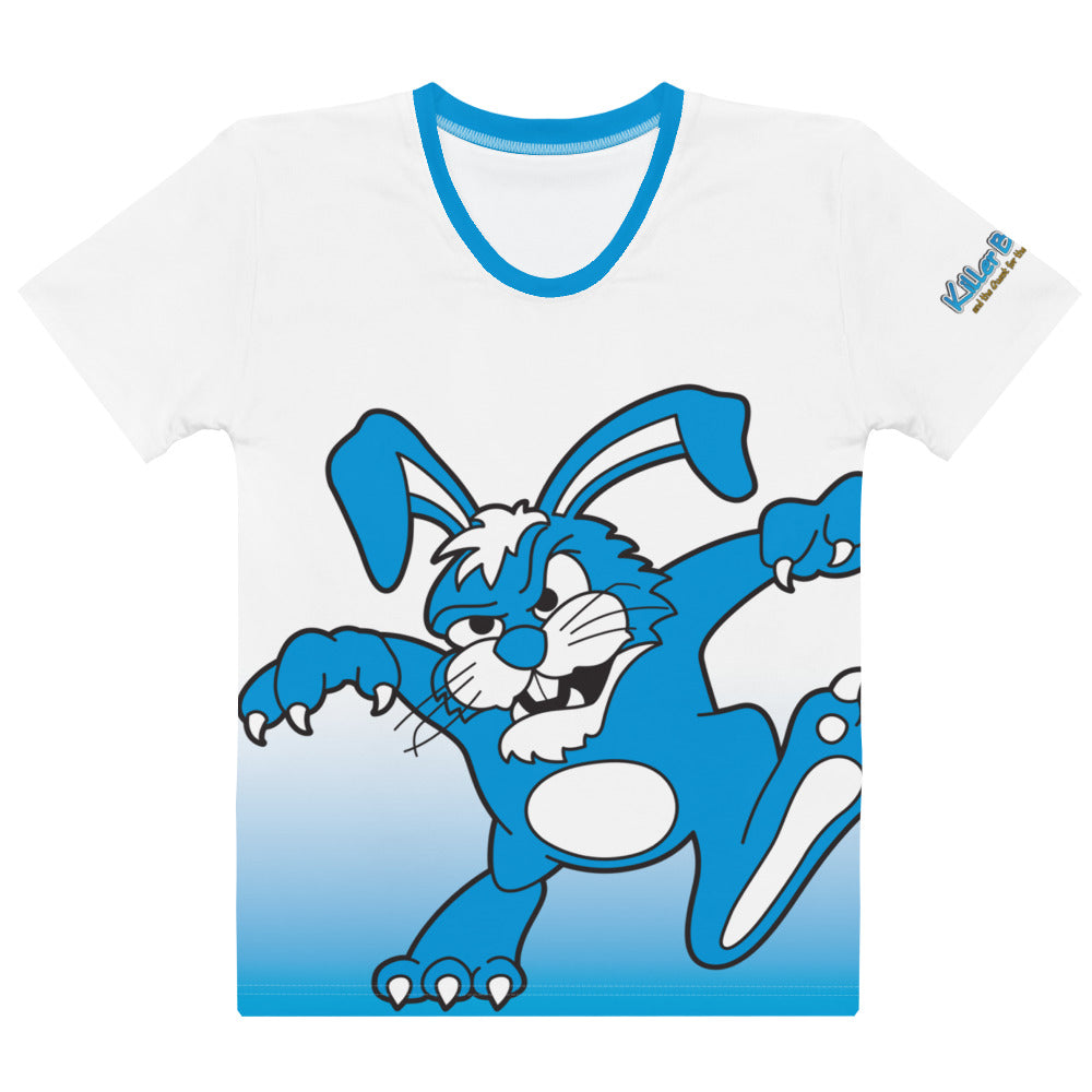Killer Bunnies Sinister Premium All-Over Print Women's T-Shirt