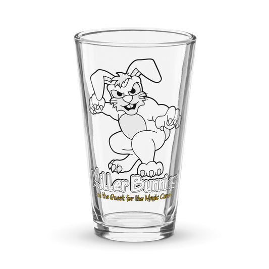 Truculent Bunny Pint Glass