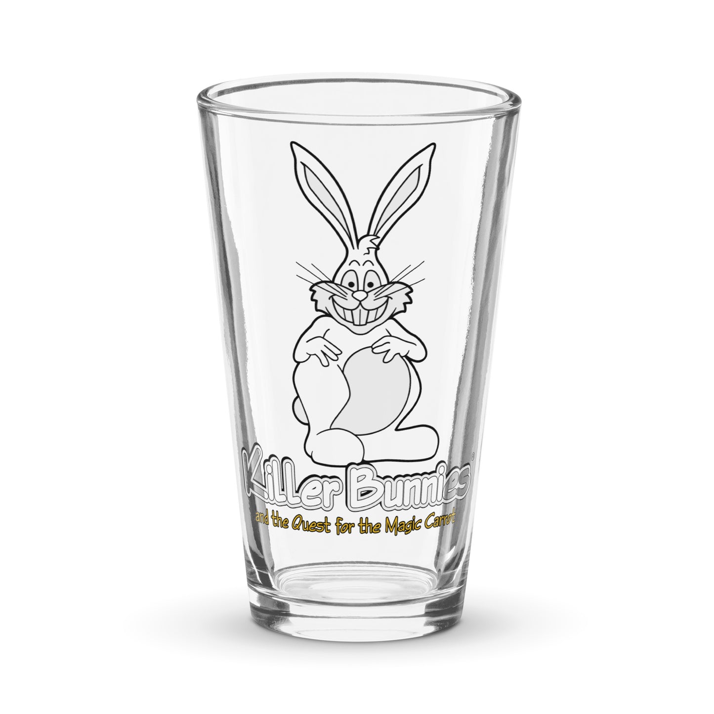 Congenial Bunny Pint Glass