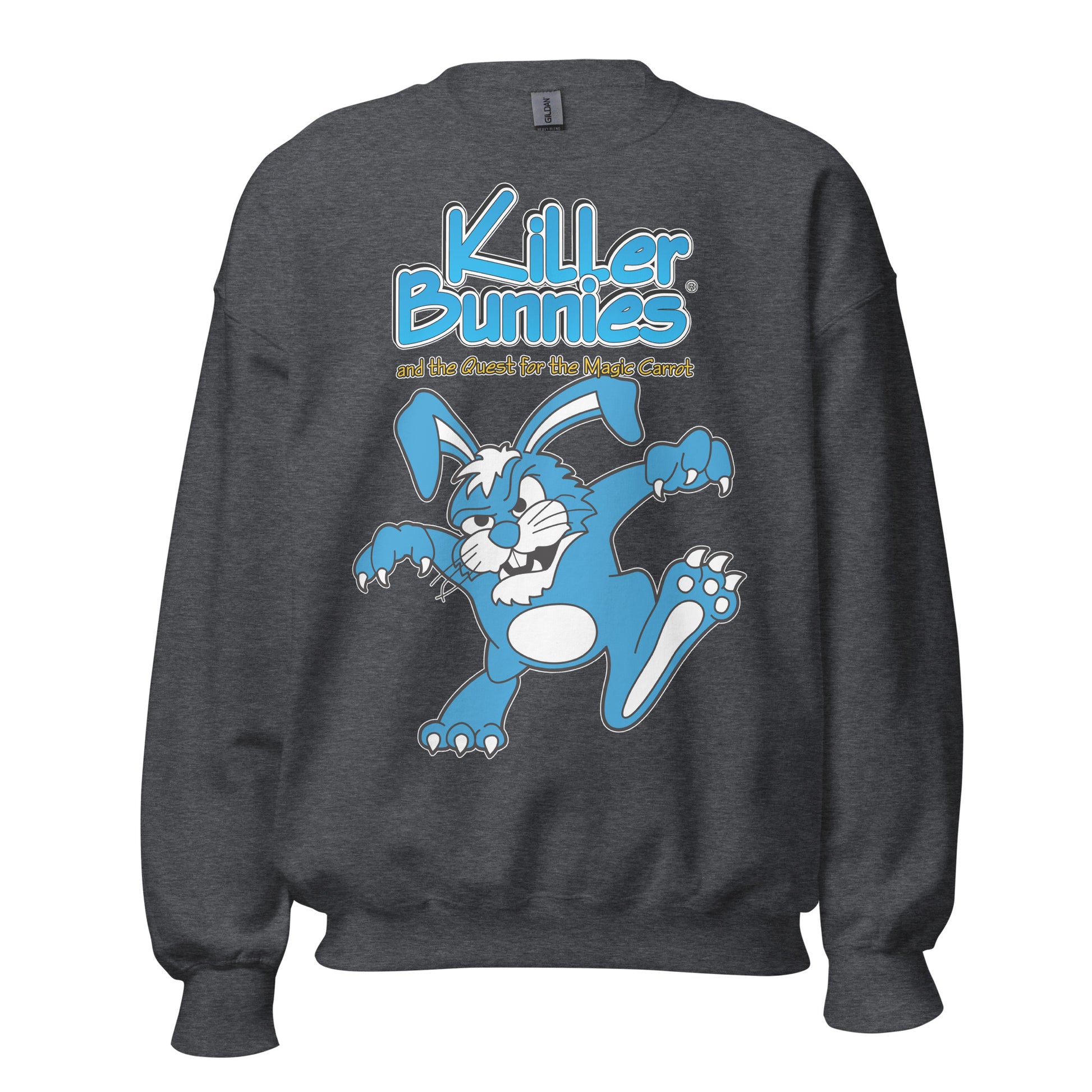 Killer Bunnies Logo Sweatshirt - Dark Heather