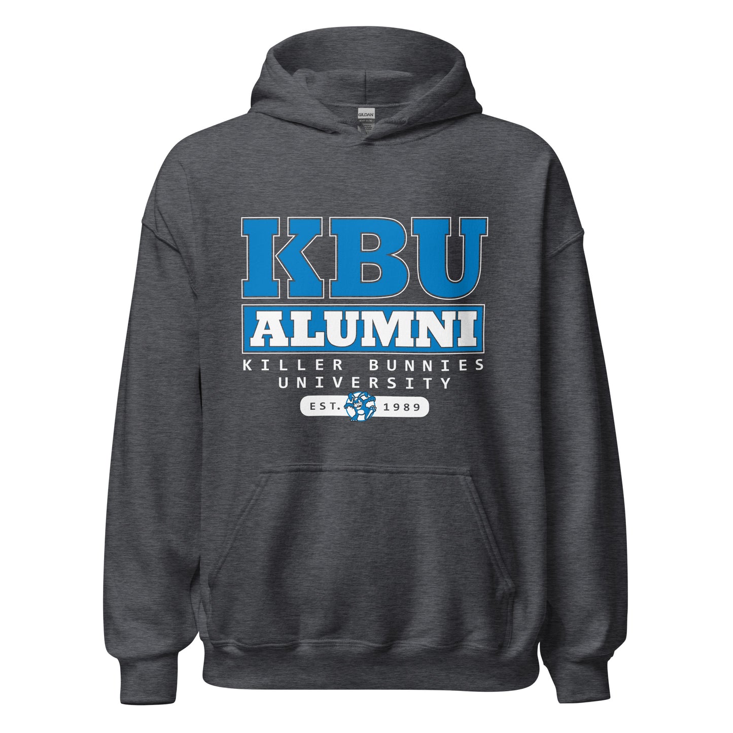 Killer Bunnies Alumni Pullover Hoodie - Dark Heather