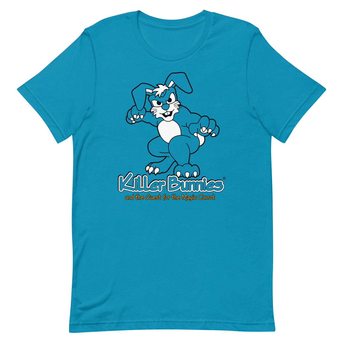 Truculent Bunny Unisex T-Shirt - Aqua