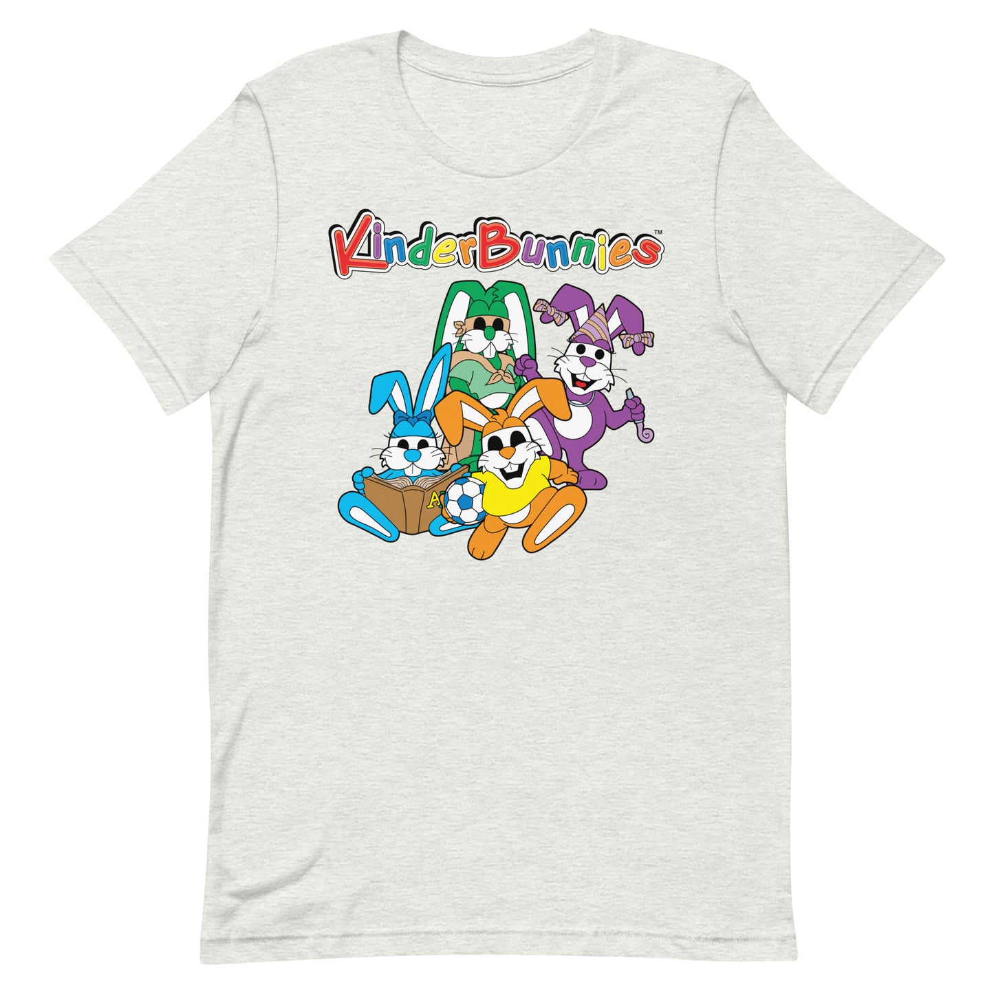 KinderBunnies Assembled Unisex T-Shirt - Ash