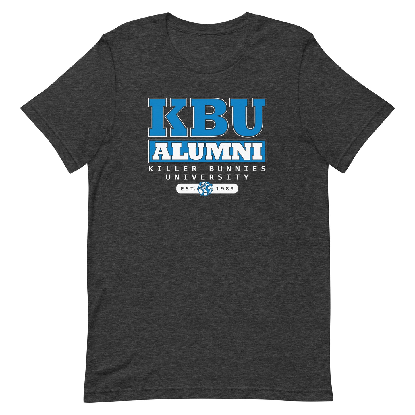 Killer Bunnies Alumni Unisex T-Shirt - Dark Grey Heather